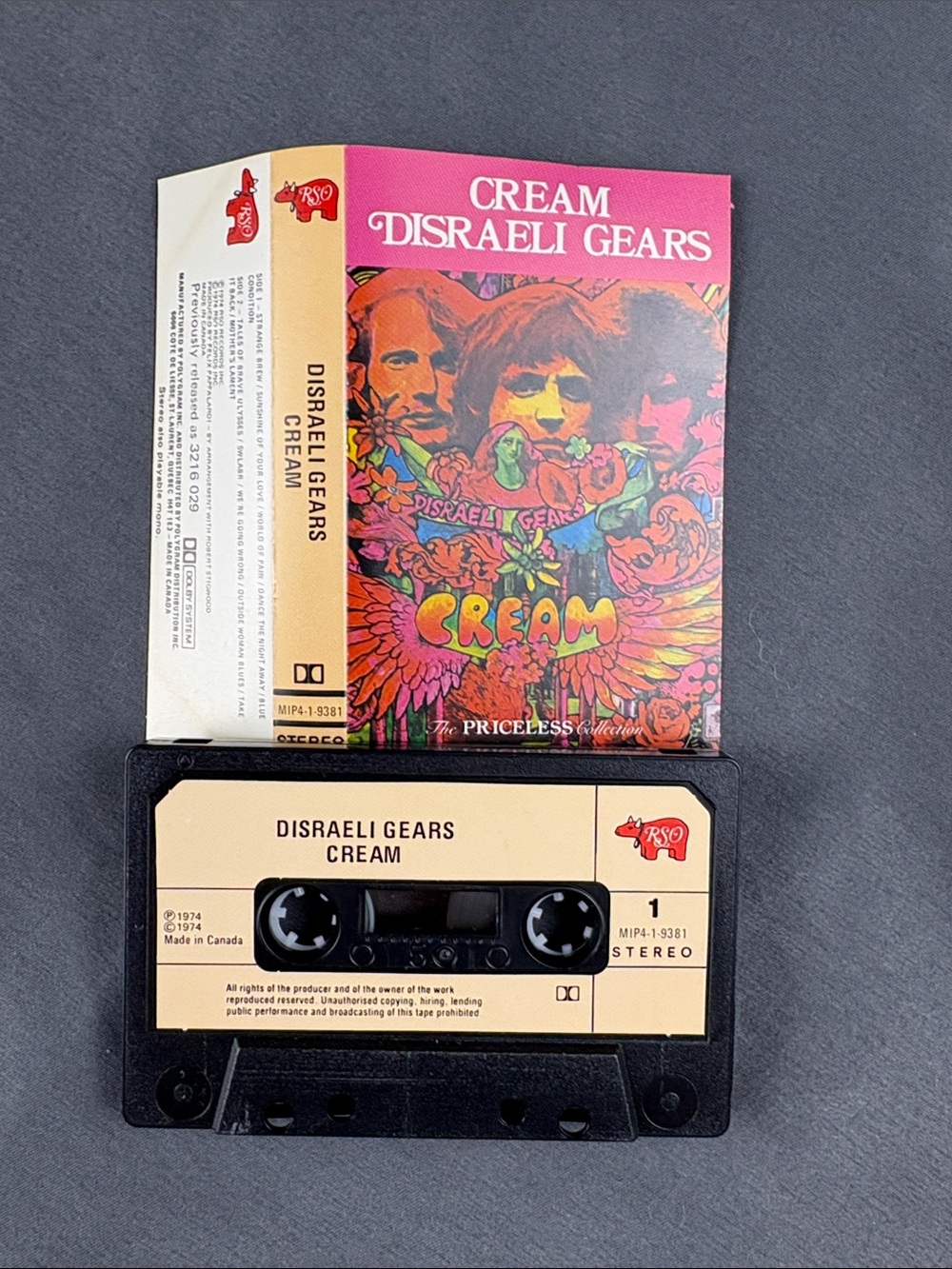 Cream Disraeli Gears - The Priceless Collection Cassette